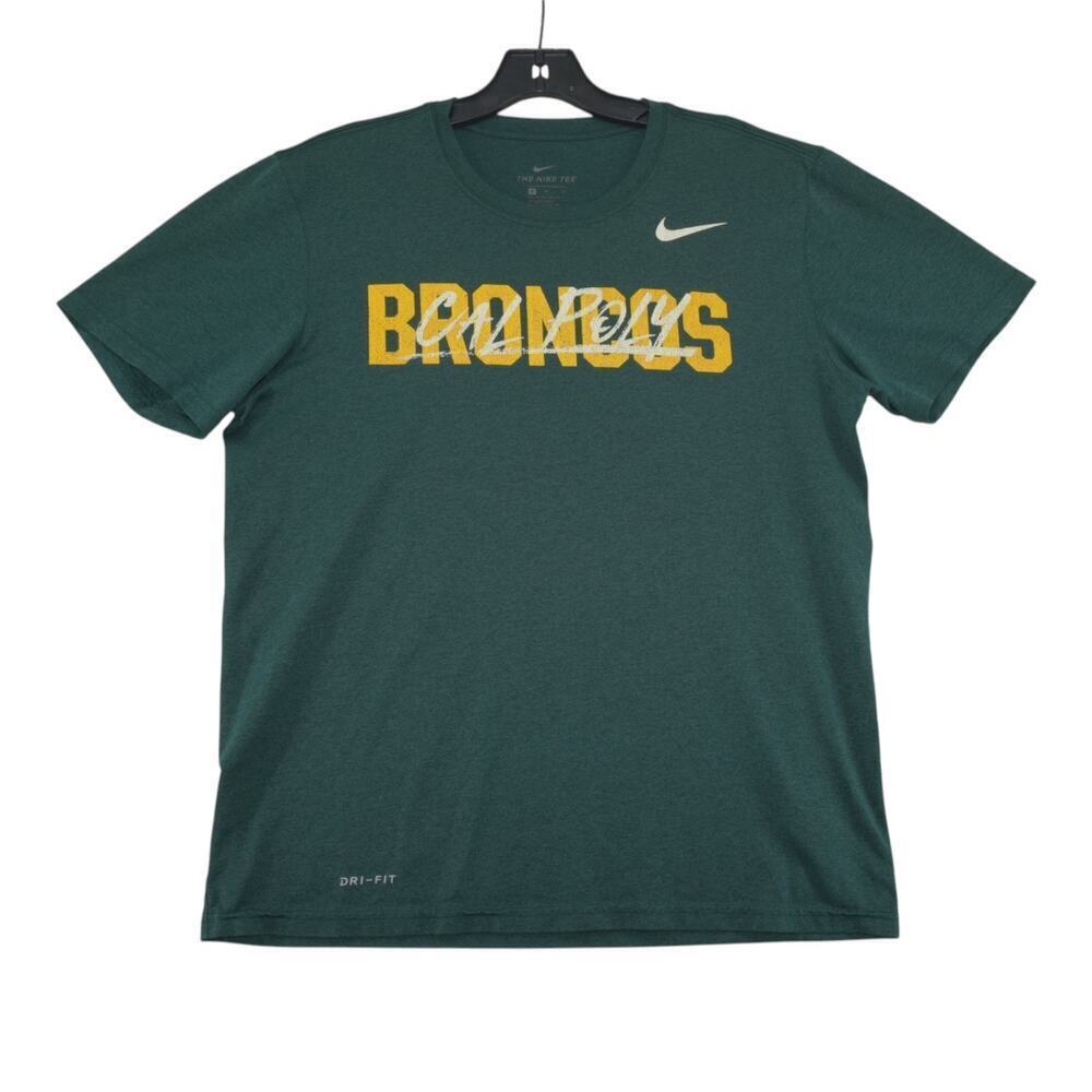 Nike Cal Poly Broncos Dri-Fit T-Shirt Men’s Medium Green Athletic Tee